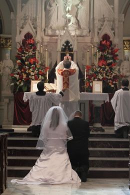 Католическая свадьба