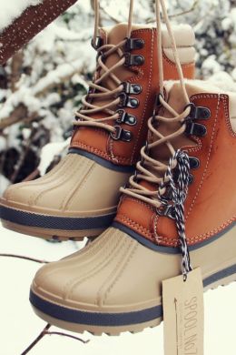 Модные зимние ботинки