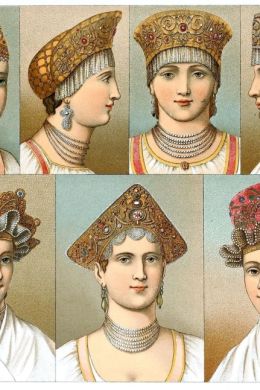 Старинные женские головные уборы