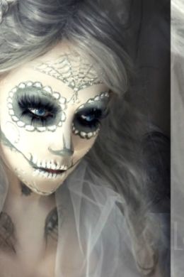 Мертвая невеста макияж
