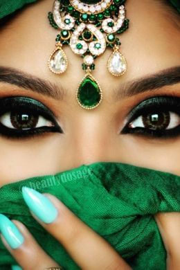 Индийский макияж