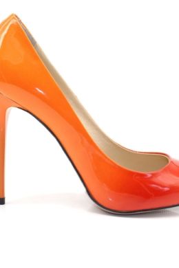 Оранжевые туфли
