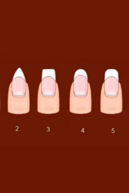Разные виды ногтей