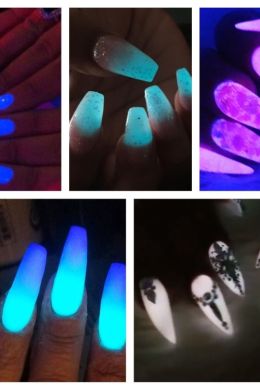 Светящиеся лаки для ногтей