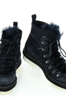 Итальянские зимние ботинки женские