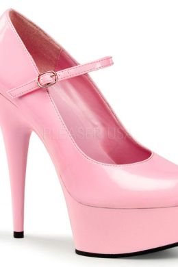 Розовые туфли на платформе