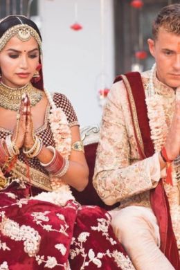 Русско индийская свадьба