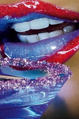 Красивые губы с блеском