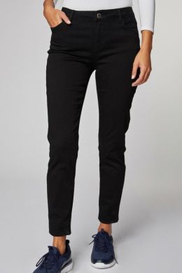 Черные узкие джинсы женские