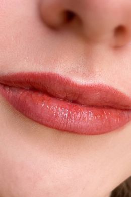 Перманентный макияж губ оттенки