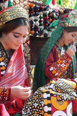 Туркменская свадьба обычаи