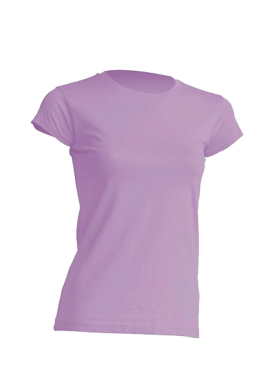 Фиолетовая футболка женская