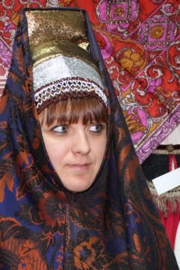 Чеченский женский головной убор