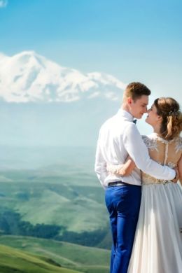 Свадьба в горах кавказа