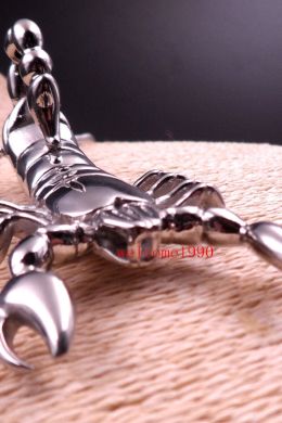 Серебряная подвеска скорпион