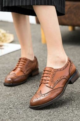 Женские туфли броги