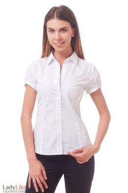 Форменная рубашка с коротким рукавом
