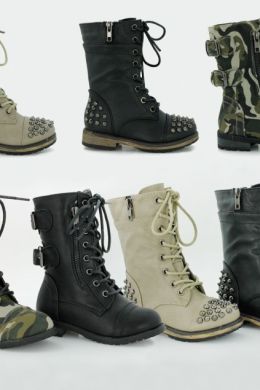 Ботинки милитари женские