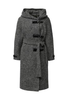 Шерстяное пальто на зиму женское