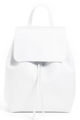 Белый спортивный рюкзак