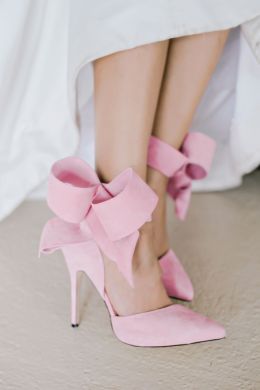 Туфли нежно розовые