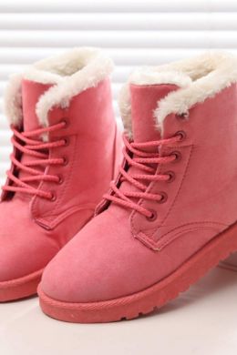 Очень теплые зимние ботинки женские