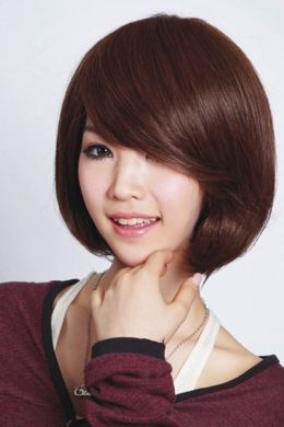 Корейские стрижки женские на средние волосы