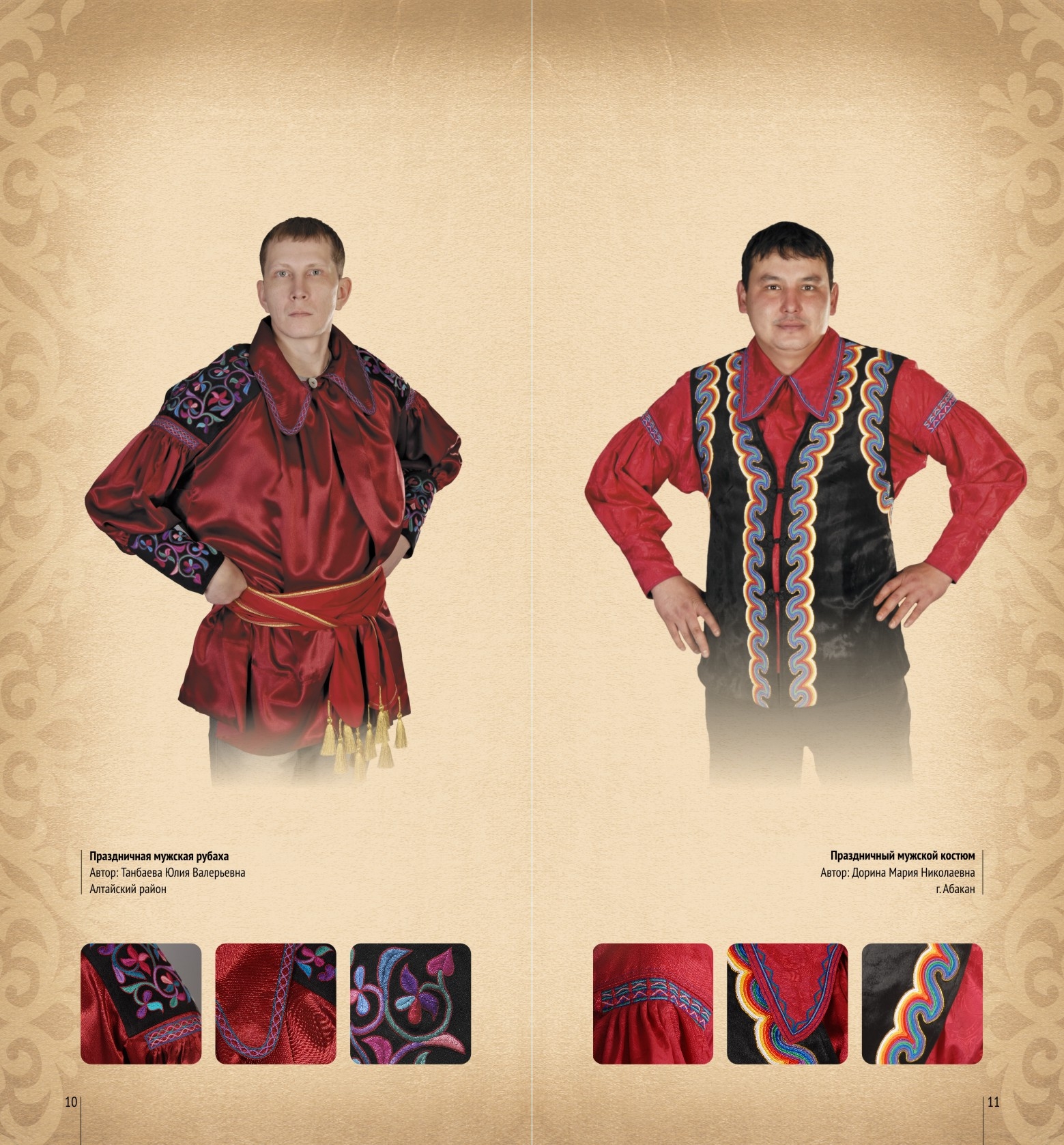 Народный костюм хакасов мужской