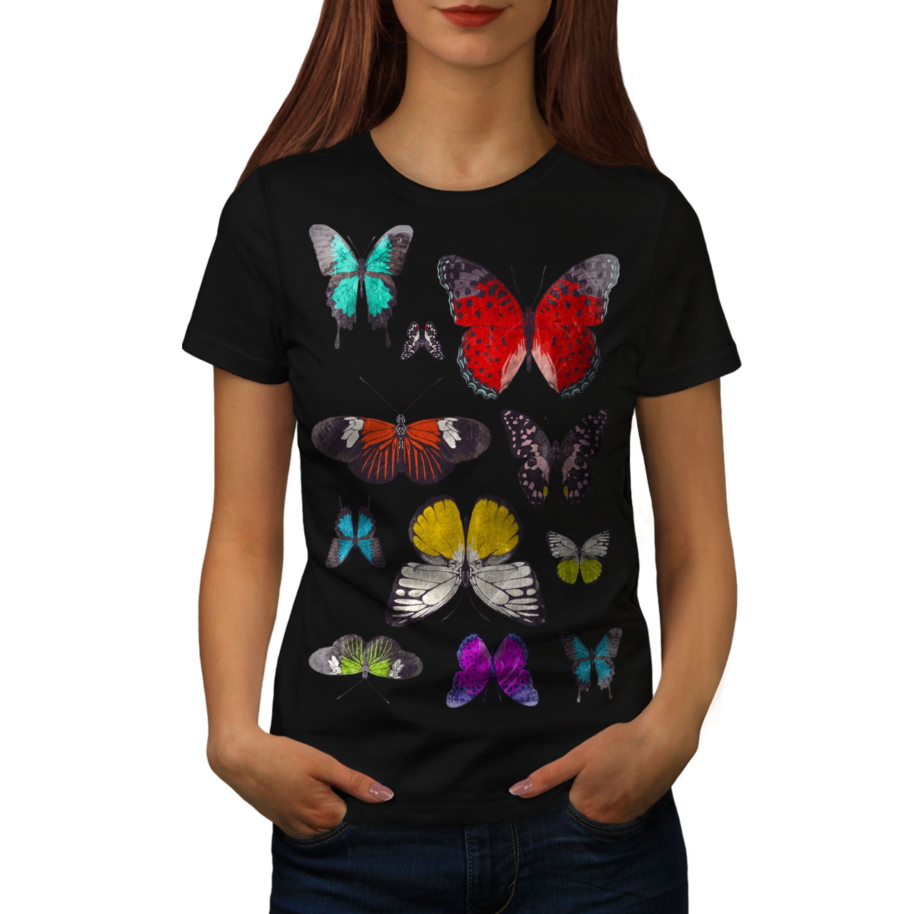 Кофта с бабочкой. Платье с бабочками женское. Кофта с бабочками. Футболка женская бабочки. Блузка с бабочками.