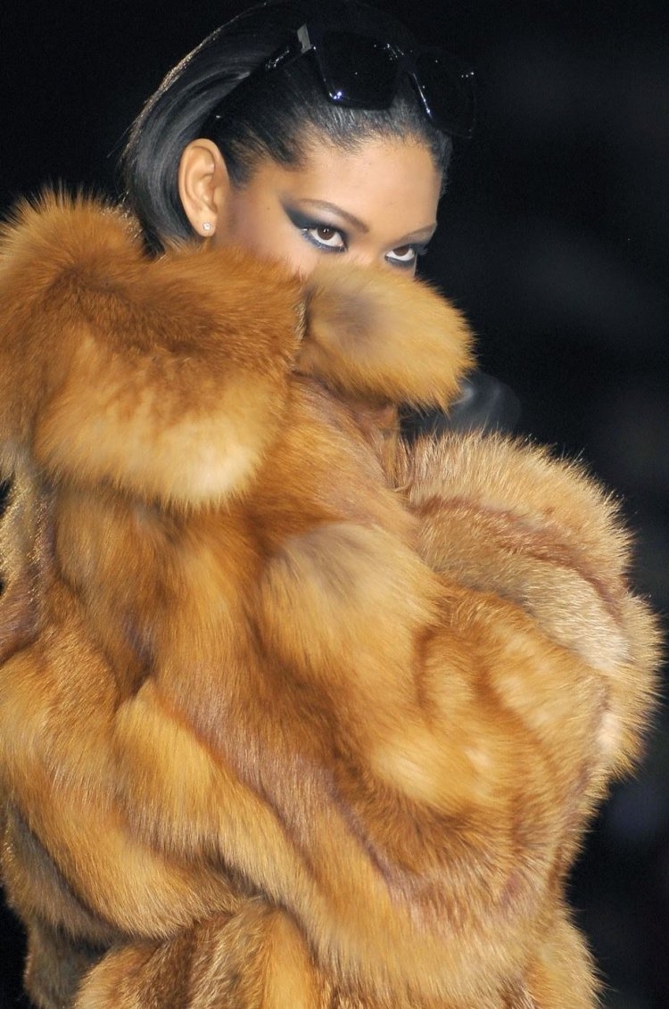 Red Fox fur Coat