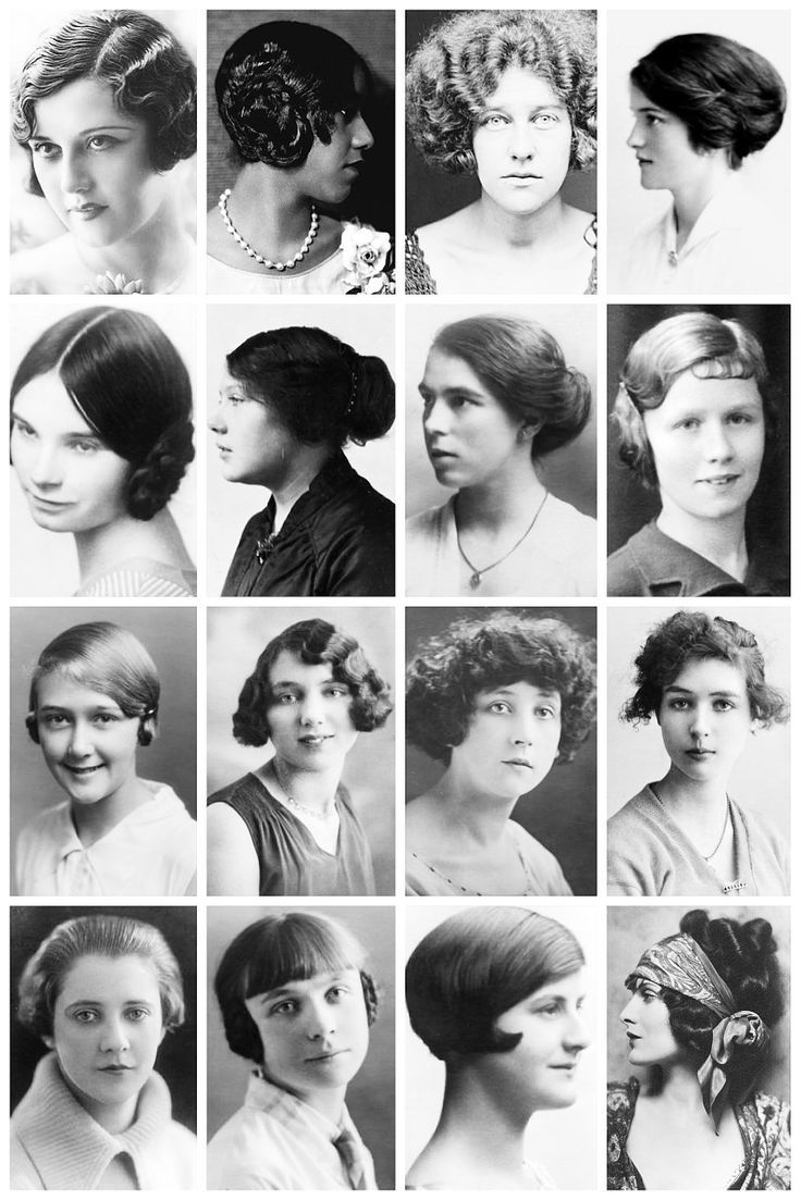 Причёски 1920 годов