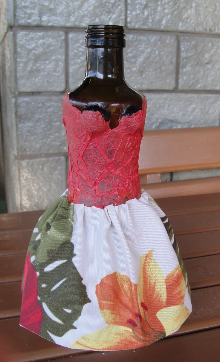 Платье на бутылку