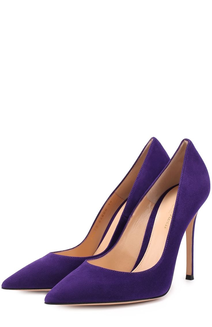 Пурпурное туфли гуччи