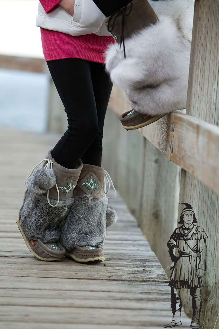 Ботиночки с мехом в стиле Лора