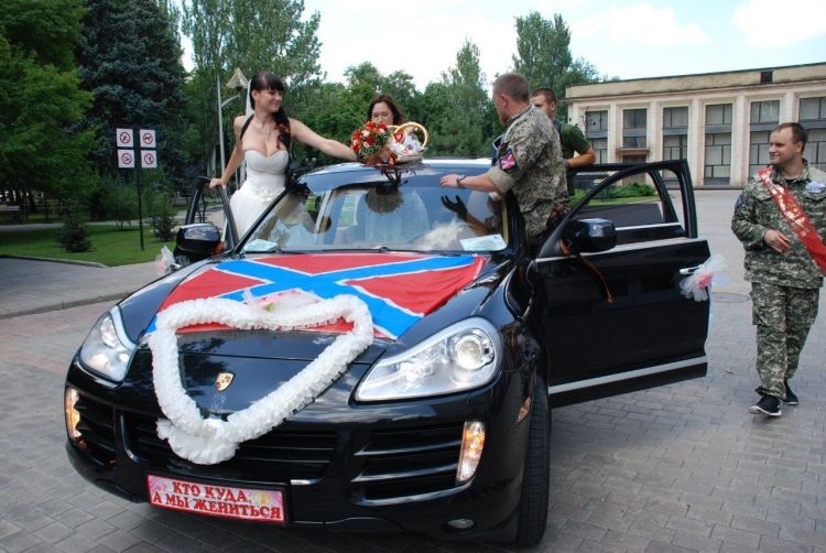 Свадьба Моторолы в Донецке