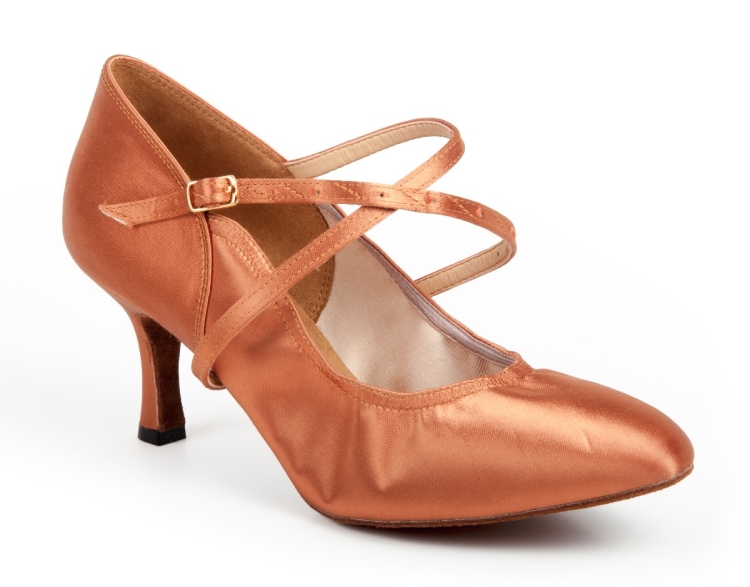 Туфли для танцев для девочек на каблуках для бальных танцев