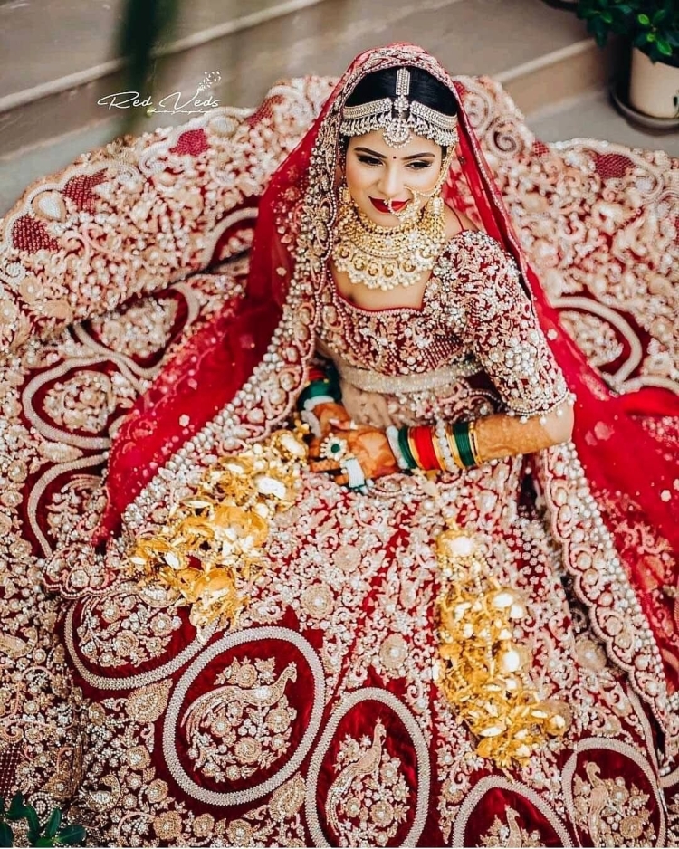 Индийский свадебный наряд