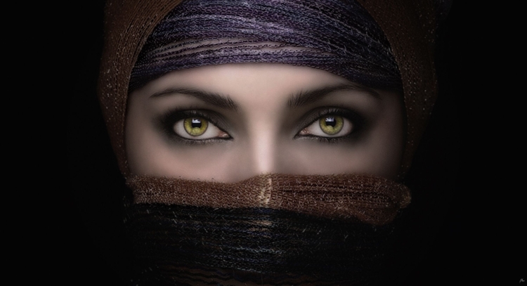 Арабский макияж глаз