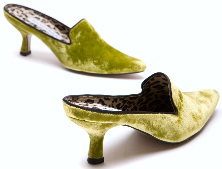 Женские туфли Badgley Mischka изумрудного цвета