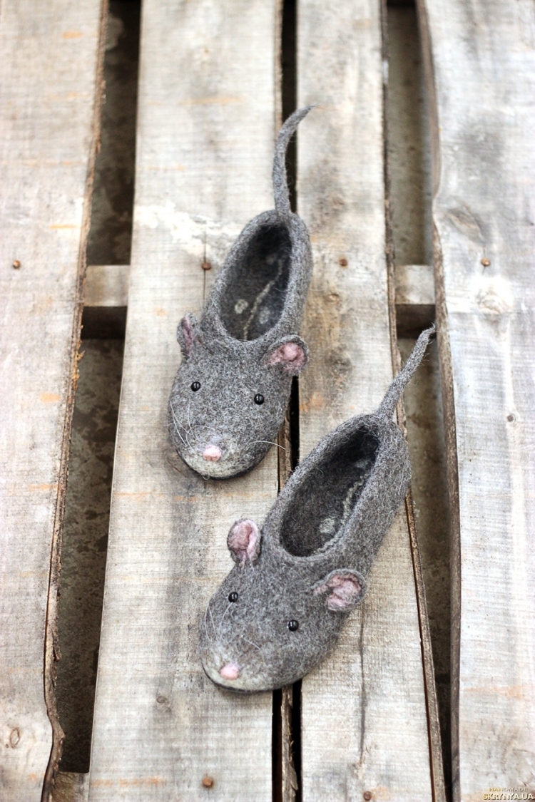 Тапочки «мышки»