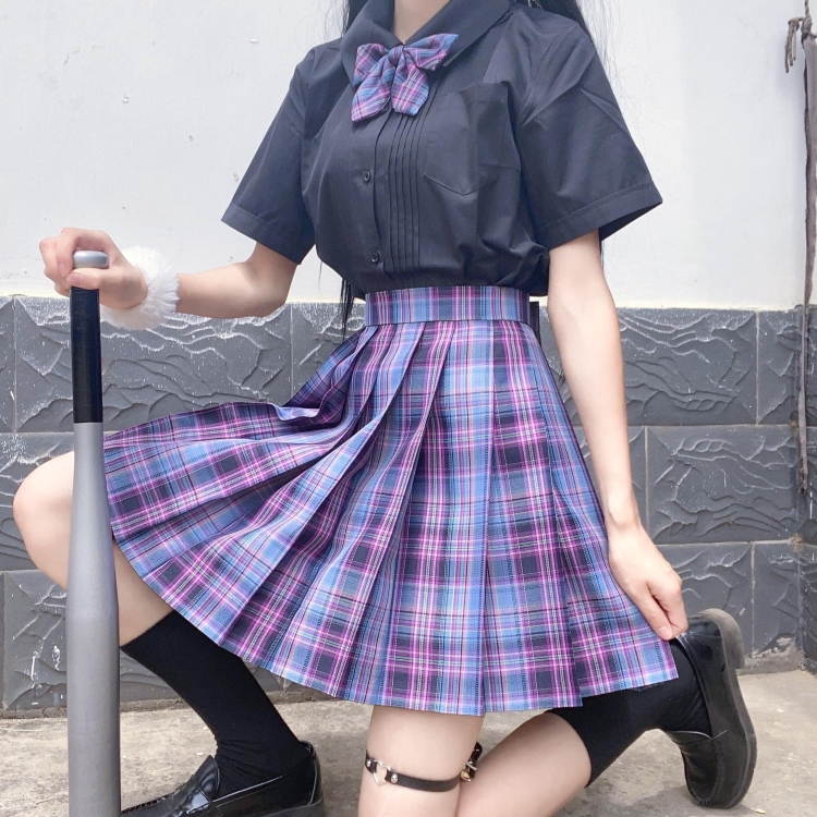 Юбка с плиссировкой Школьная Harajuku