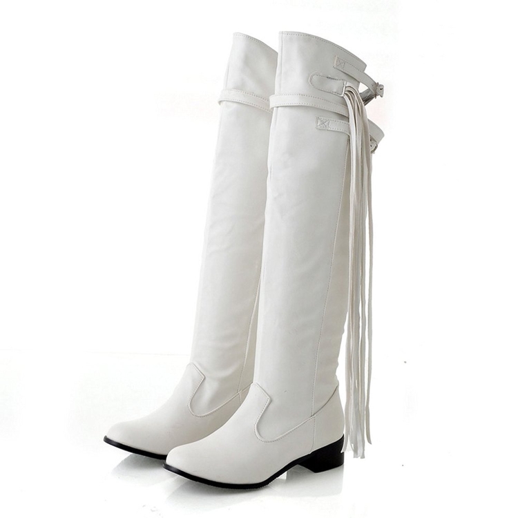 Белые ботинки Прада женские