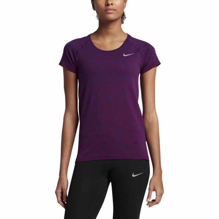 Футболка Nike Dri Fit фиолетовая