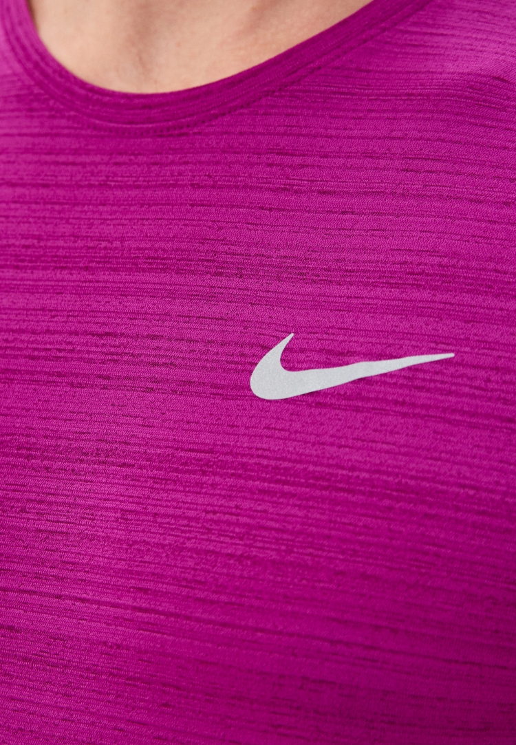 Nike футболка спортивная w NK Miler Top SS