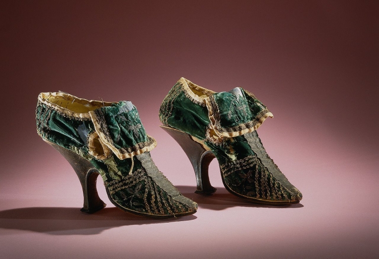 Обувь 18 века рококо