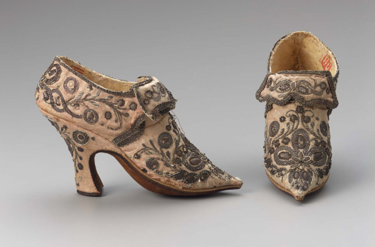 Обувь 18 века Франция