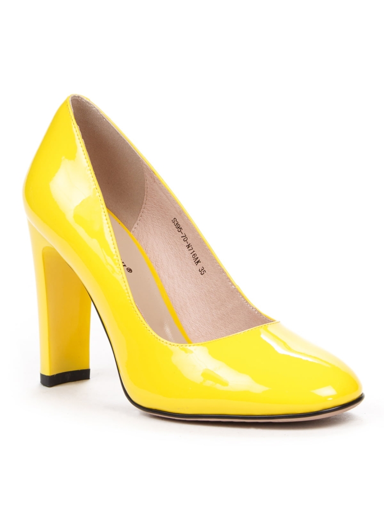 Туфли женские желтые
