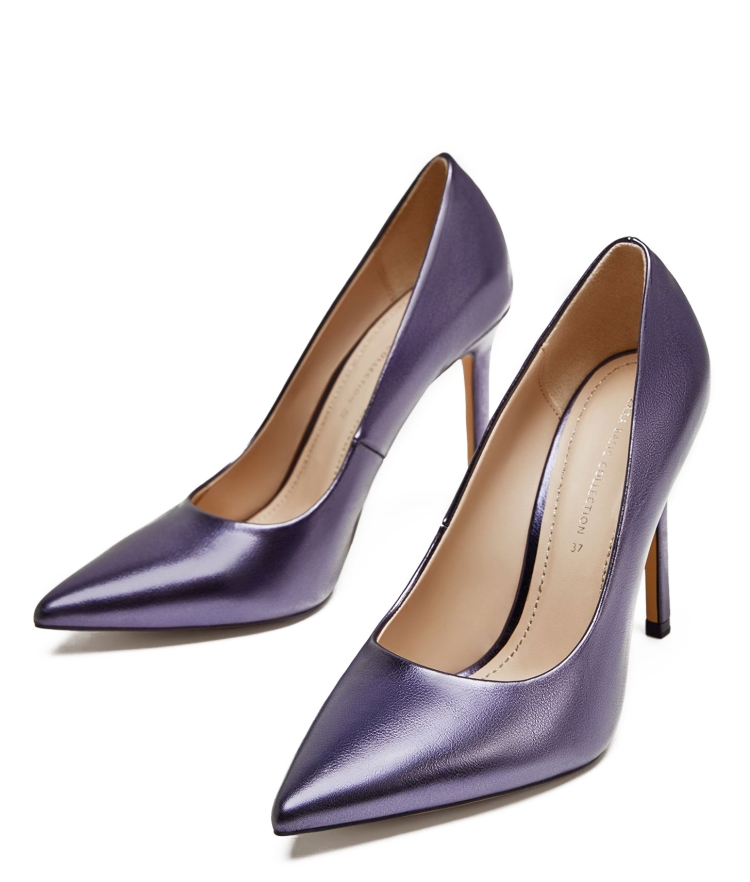 Обувь фиолетового цвета женская