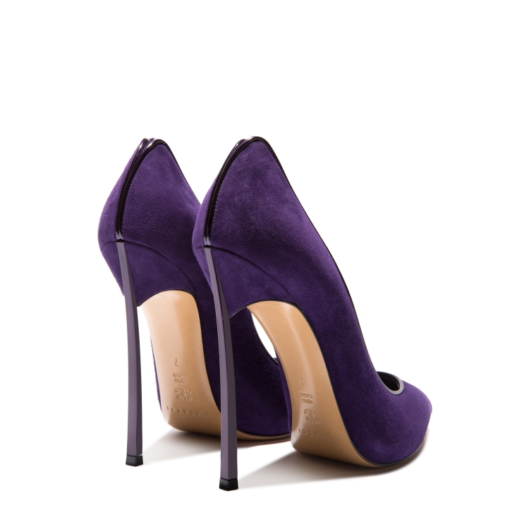 Темно фиолетовые туфли