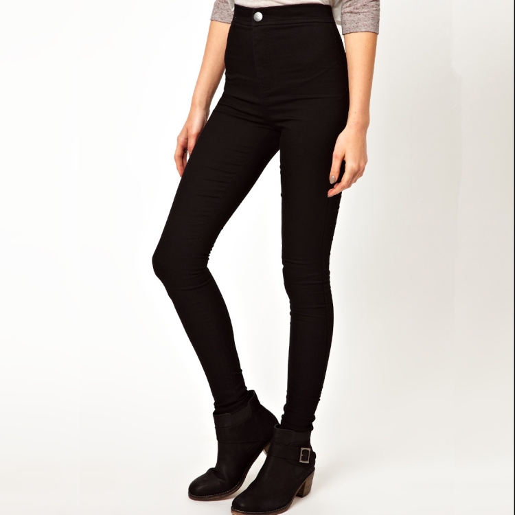 Zara черные вельветовые брюки женские